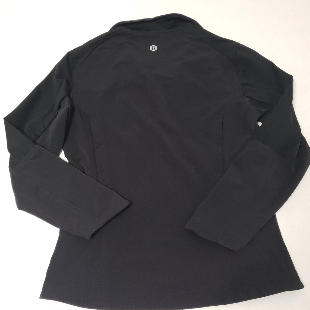 Lululemon athletica full zip Jacket Hoodie Men's sz small black - Picture 4 of 11